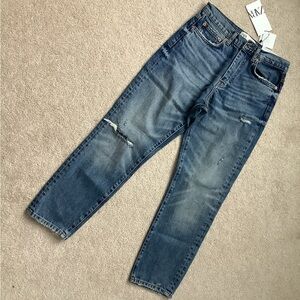 Zara Slim Cropped High-rise Jeans NWT, Size 4